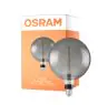 Osram Vintage 1906 LED E27 Globe Filament Smoke 200mm 5W 110lm - 818 Extra Warm White | Dimmable - Replaces 25W