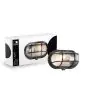 D'Lite Wall Light Ecco Black Oval | IP44 - Suitable for 1x E27