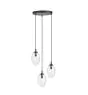 Emibig Pendant Astral Steel Black | Suitable for 3x E14 - Max 10W