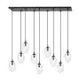 Emibig Pendant Astral Steel Black | Suitable for 9x E14 - Max 10W