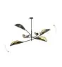 Emibig Ceiling Light Lotus Steel Black | Suitable for 6x E14 - Max 10W
