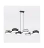 Emibig Pendant Drumz Steel Black | Suitable for 6x E14 - Max 10W