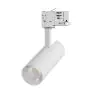 Noxion LED Track Spot 3-Phase Ecowhite Aluminium White 10W 920lm 36D - 840 Cool White