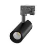 Noxion LED Track Spot 3-Phase Ecowhite Aluminium Black 20W 1970lm 36D - 830 Warm White | UGR <19