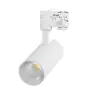 Noxion LED Track Spot 3-Phase Ecowhite Aluminium White 20W 1970lm 36D - 830 Warm White | UGR <19