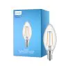 Philips Corepro LED Candle E14 Filament Clear 2W 250lm - 827 Extra Warm White | Replaces 25W