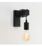 Eglo Wall Light Townshend Wood Black | Suitable for E27