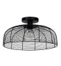 Eglo Ceiling Light Rinroe Steel Black Copper | Suitable for E27