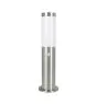 Eglo Pedestal Lamp Helsinki Stainless Steel | IP44 - Suitable for 1x E27 - Motion Sensor