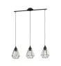 Eglo Pendant Tarbes Steel Black | IP20 - Suitable for 3x E27 