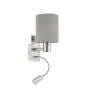 Eglo Wall Light Pasteri Steel Satin Nickel 40 | IP20 - Incl. Spot and Excl. 1x E27