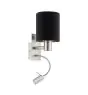 Eglo Wall Light Pasteri Steel Satin Nickel 40 | IP20 - Incl. Spot and Excl. 1x E27
