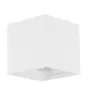 Eglo Wall Light Calpi Aluminium White Up & Down 3.3W 340lm - 830 Warm White | IP44 