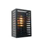 Eglo Wall Light Alamonte 3 Outdoor Steel Black | Suitable for E27