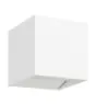 Eglo Wall Light Calpi 3 Aluminium White Up & Down 2.8W 420lm - 830 Warm White | IP54