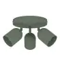 Eglo Ceiling Spot Tilston Steel Green | Suitable for 3x E14