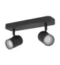 Eglo Ceiling Light Consuma 1 Steel Black | IP44 - Suitable for 2x GU10 