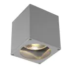 SLV Big Theo Ceiling Spot Aluminium Grey | Outdoor - IP44 - Suitable for 1x GU10 Max. 75W - Dimmable