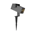 SLV Theo Bracket Spike Light Aluminium Anthracite | IP65 - Suitable for 1x GU10 Max. 7W - Dimmable