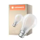 Ledvance Classic LED B22d Pear Filament Frosted 11W 1521lm - 927 Extra Warm White | Best Colour Rendering - Dimmable - Replaces 100W - Consumer Pack