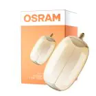 Osram Vintage 1906 LED E27 Special Filament Smoke Tall 12W 500lm - 818 Extra Warm White | Dimmable - Replaces 40W