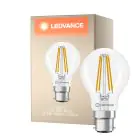 Ledvance Classic LED B22 Pear Filament Clear 5.9W 806lm - 827 Extra Warm White | Dimmable - Replaces 60W