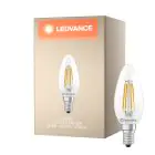 Ledvance Classic LED E14 Candle Filament Clear 3.4W 470lm - 840 Cool White| Replaces 40W