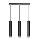Emibig Pendant Kibo Steel Black | Suitable for 3x GU10 - Max 10W