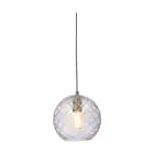 It's about RoMi Pendant Venice Glass Transparent | Suitable for 1x E27 