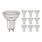 Multipack 10x Noxion LED Spot GU10 PAR16 4W 345lm 36D - 830 Warm White | Dimmable - Replaces 50W