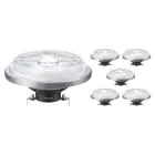 Multipack 6x Philips MASTER LED Spot G53 AR111 14.8W 950lm 45D - 940 Cool White | Best Colour Rendering - Dimmable - Replaces 75W