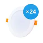 Multipack 24x Bright Choice LED Downlight 12W 1080lm 120D - 840 Cool White | Cutout 115mm - Replaces 1x18W