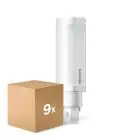 Multipack 9x Philips CorePro PL-C LED 5.9W 660lm - 840 Cool White | 2-Pin - Replaces 13W
