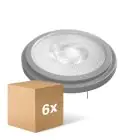 Multipack 6x Ledvance  SUPERIOR LED Spot Reflector G53 AR111 7.4W 450lm 40D - 930 Warm White | Best Colour Rendering - Dimmable - Replaces 50W