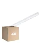 Multipack 4x Philips LED Batten CoreLine White 25W/37W 3500lm/5200lm - 830-840 CCT| 150cm - Replaces 2x58W