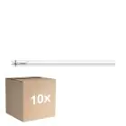 Multipack 10x Philips Master LED Tube T8 (EM/Mains) Ultra Output 20W 3700lm - 840 Cool White | 150cm - Replaces 58W