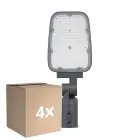 Multipack 4x Ledvance LED Streetlight Area Value Small SPD Aluminium Grey 30W 3900lm 160x58D - 730 Warm White | |  IP66 - Symmetrical 