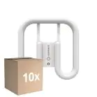 Multipack 10x Ledvance DULUX-SQ LED 7W - 835 Warm White | 2-Pin - Replaces 16W
