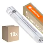 Multipack 10x Ledvance LED Waterproof Batten Damp Proof Housing Performance | Suitable for 2x120cm LED Tube