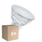 Multipack 6x Osram LED Superstar Reflector Spot GU10 PAR16 6W 575lm 120D - 940 Cool White | Best Colour Rendering - Dimmable - Replaces 80W