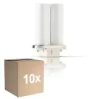 Multipack 10x Philips MASTER PL-S 9W - Actinic BL | 2-Pin