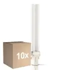 Multipack 10x Philips PL-S 11W - Actinic BL | 2-Pin