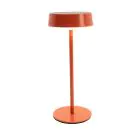 Eglo Table Lamp Simeri Solar Steel Orange 3W 250lm - 830-860 Tunable White | IP44 - Touch Dimmable - USB-C