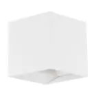 Eglo Wall Light Calpi Aluminium White Up & Down 3.3W 340lm - 830 Warm White | IP44 