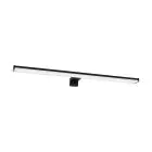 Eglo Wall Light Pandella 2 Aluminium Black Bathroom 11W 1400lm - 840 Cool White | IP44 