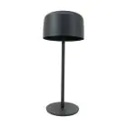 Eglo Table Lamp Roccanova Solar Steel Black 2W 270lm - 830 Warm White | IP44 - Touch Dimmable - USB-C