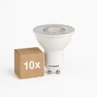 Multipack 10x Sylvania RefLED ES50 LED Spot GU10 PAR16 345lm 36D - 840 Cool White | Replaces 35W