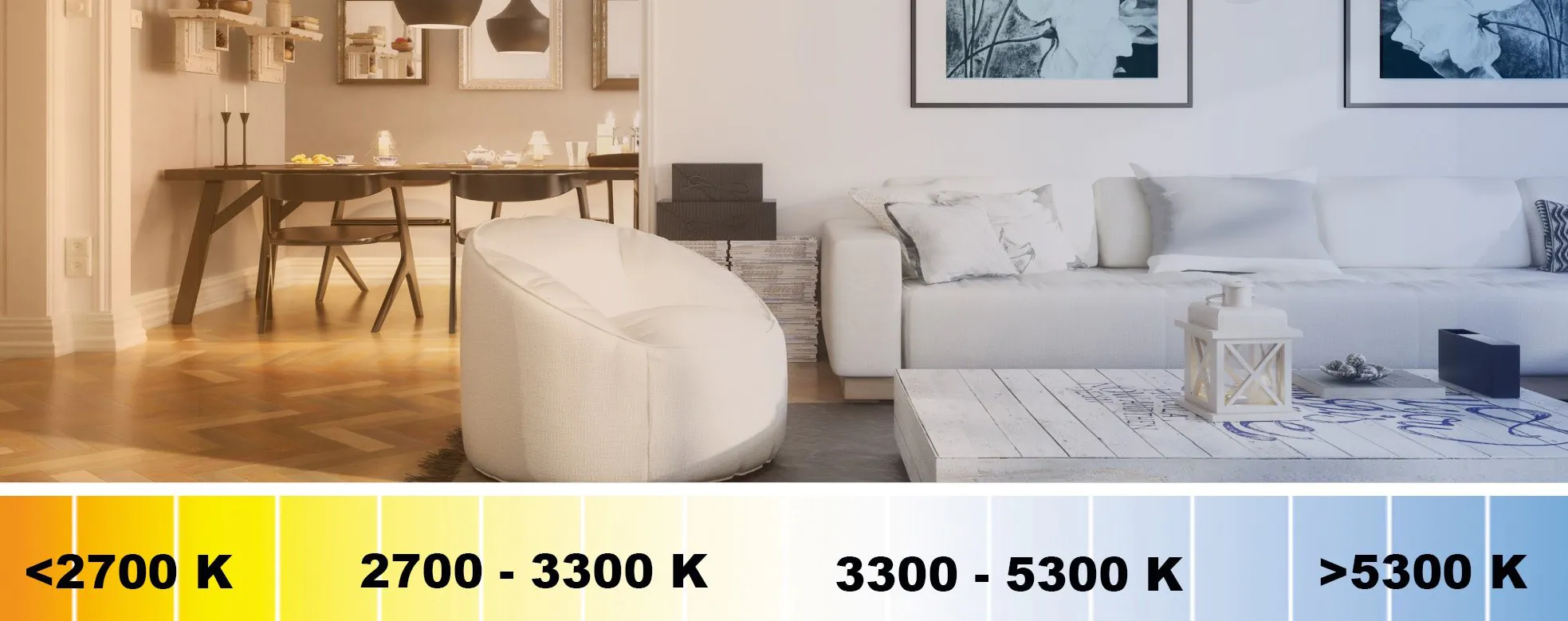 Switch color temperature